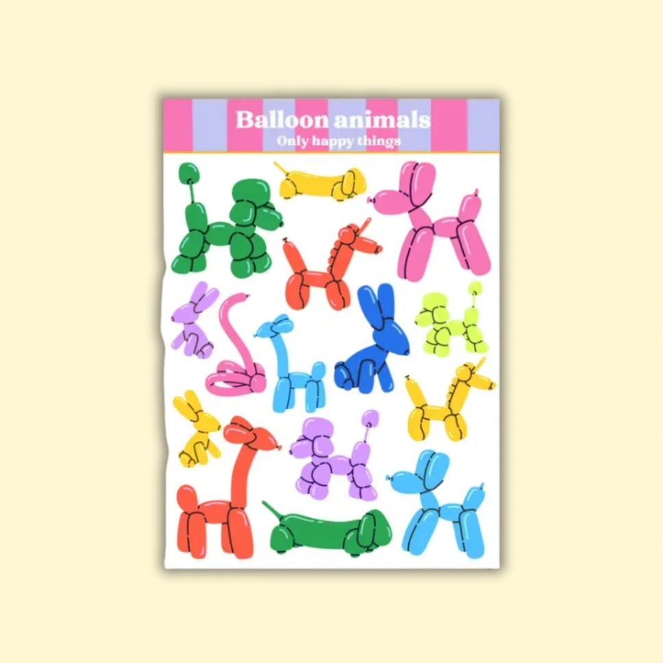 Tarra-arkki Balloon Animals A6