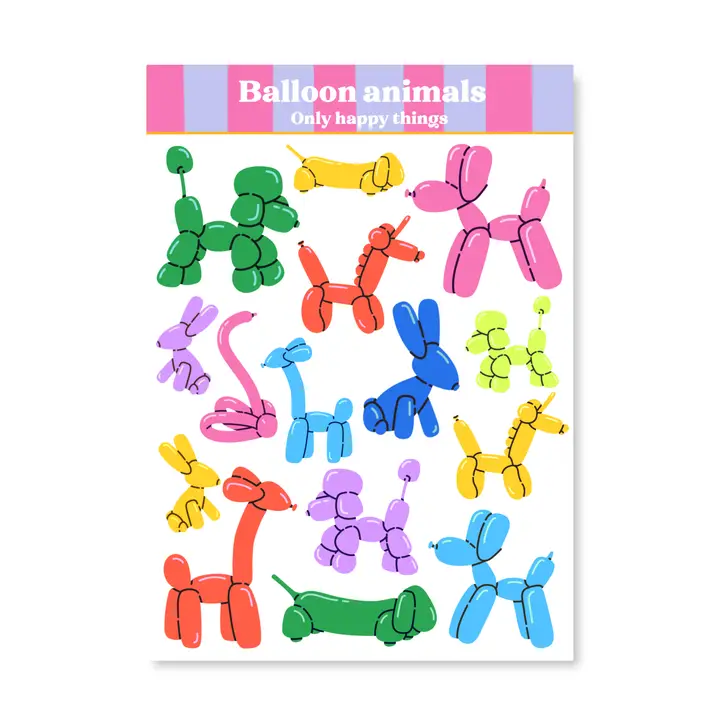 Tarra-arkki Balloon Animals A6