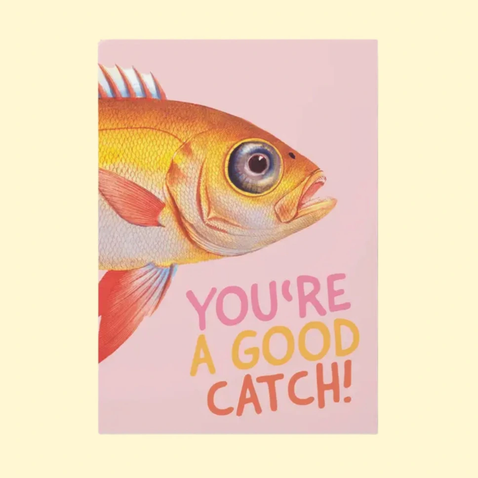 Postikortti Good Catch
