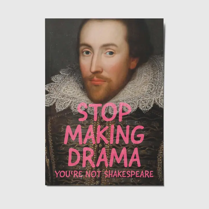 Postikortti Stop Making Drama