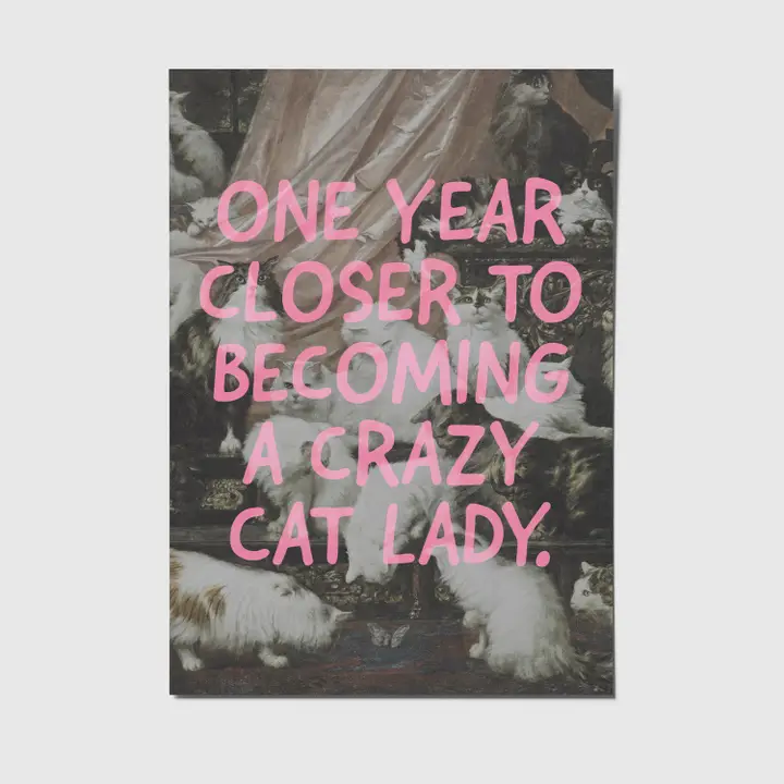 Postikortti One Year Closer
