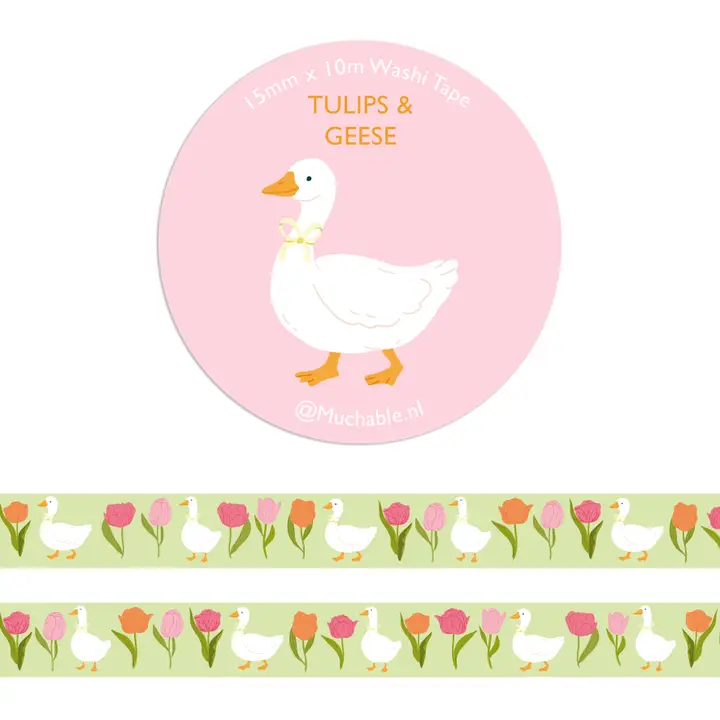 Washiteippi -Tulips and Geese