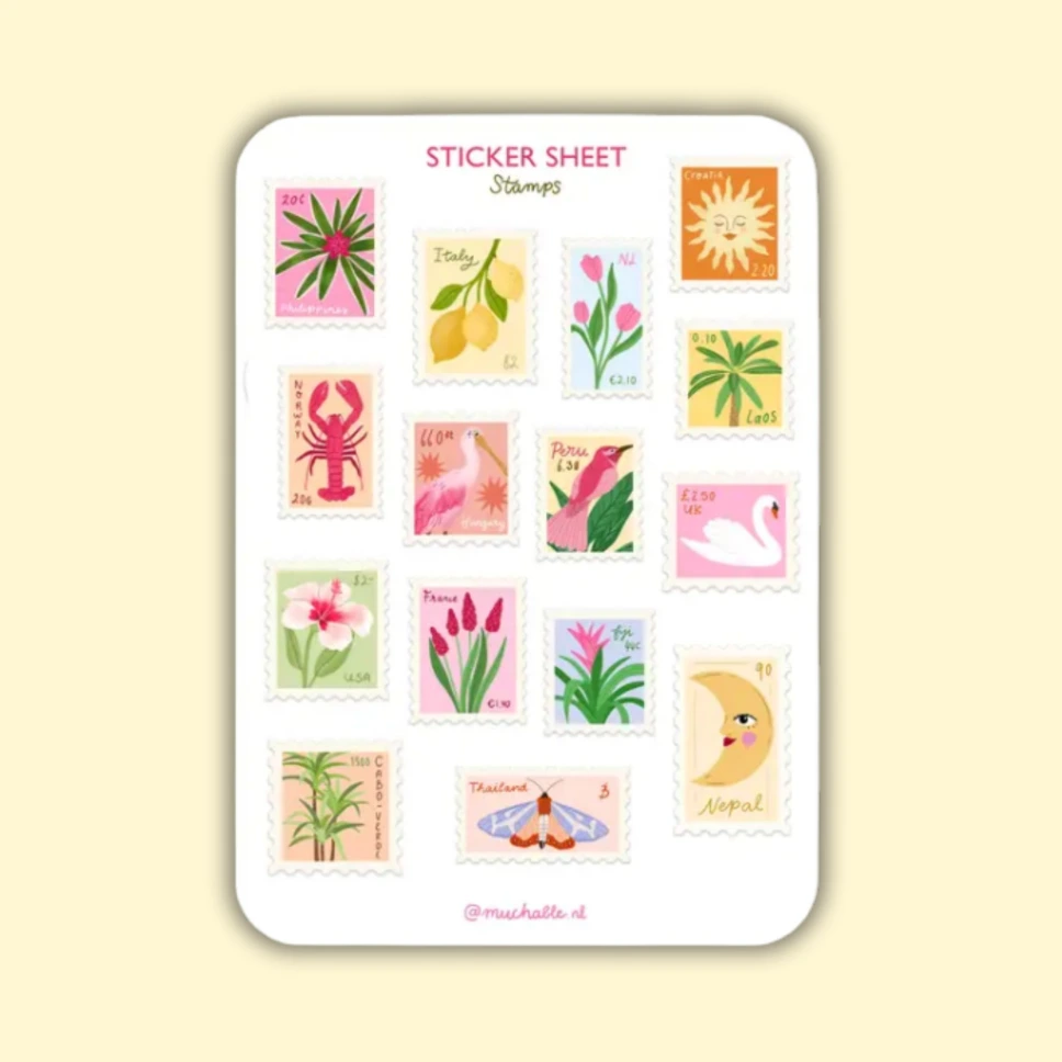 Tarra-arkki Stamps A6