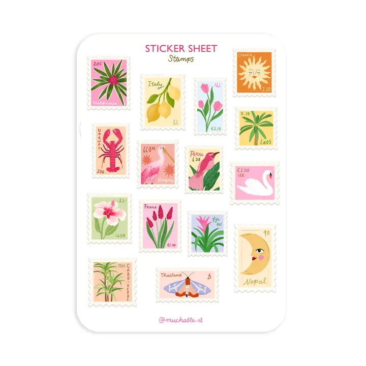 Tarra-arkki Stamps A6