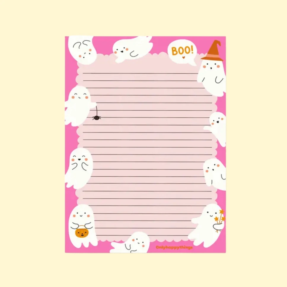 Muistio  Ghosts A5