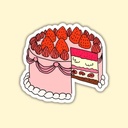 Sticker Cake