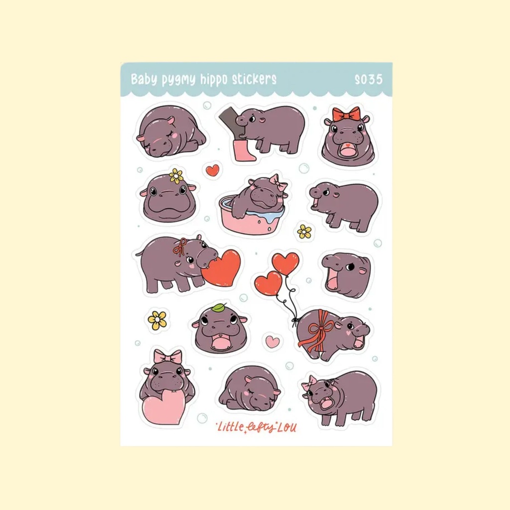 Tarra-arkki Baby Pygmy Hippo A6