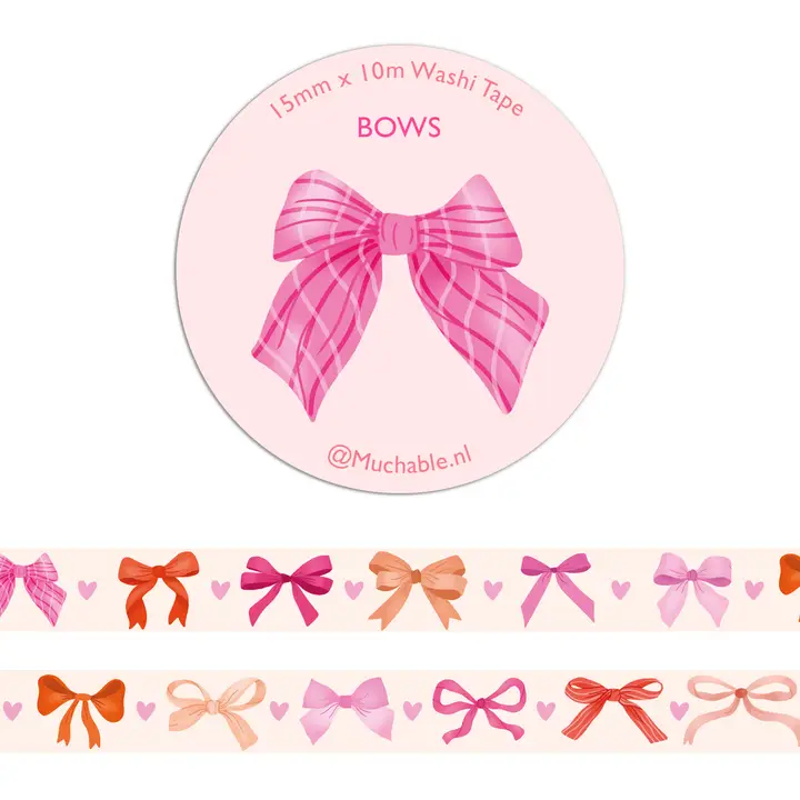 Washiteippi Cute Girly Bows