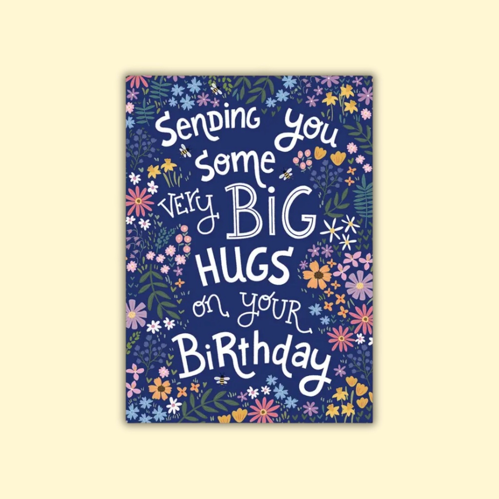 Postikortti Big Birthday Hugs