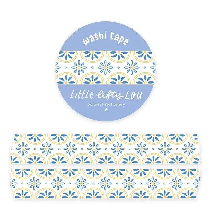 Washiteippi Mediterranean Tiles Pattern