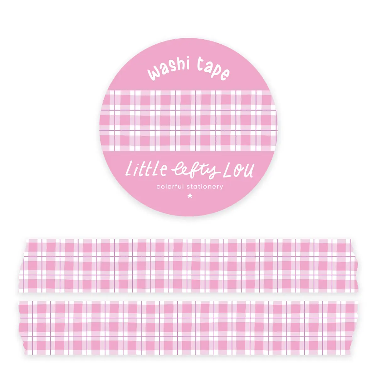 Washiteippi Pink Gingham