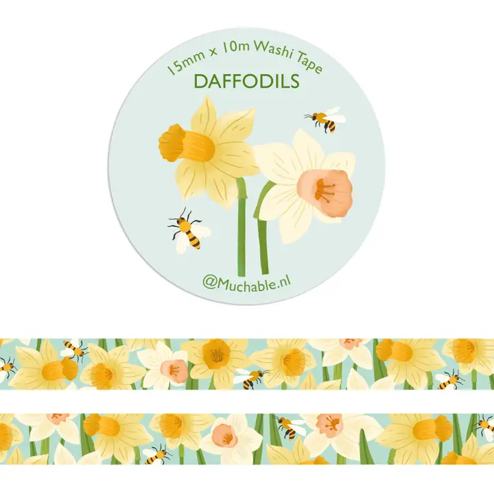 Washiteippi Narcissus Flowers