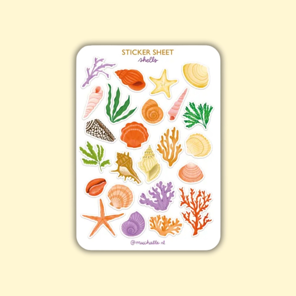 Tarra-arkki Shells Summer A6