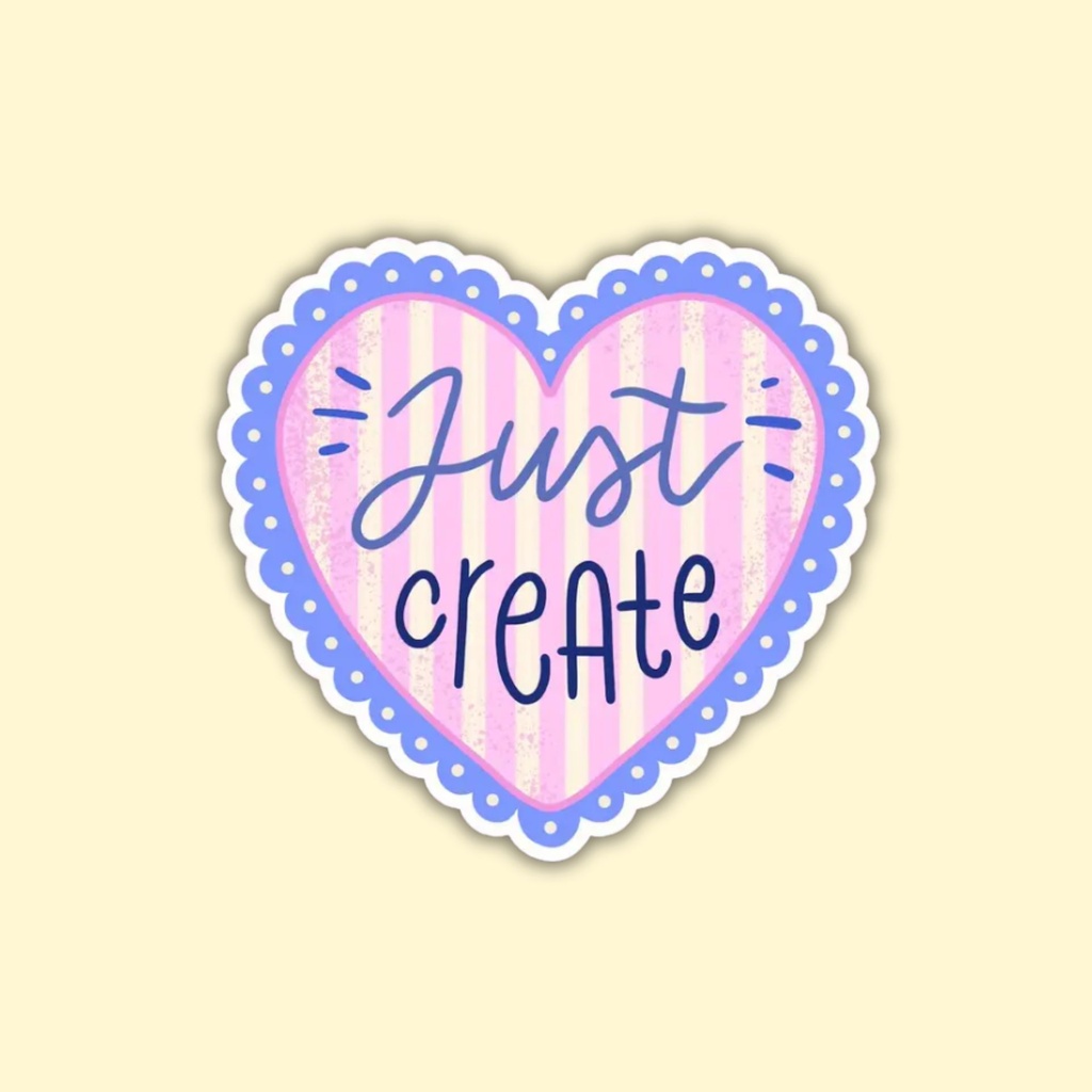 Sticker Just Create