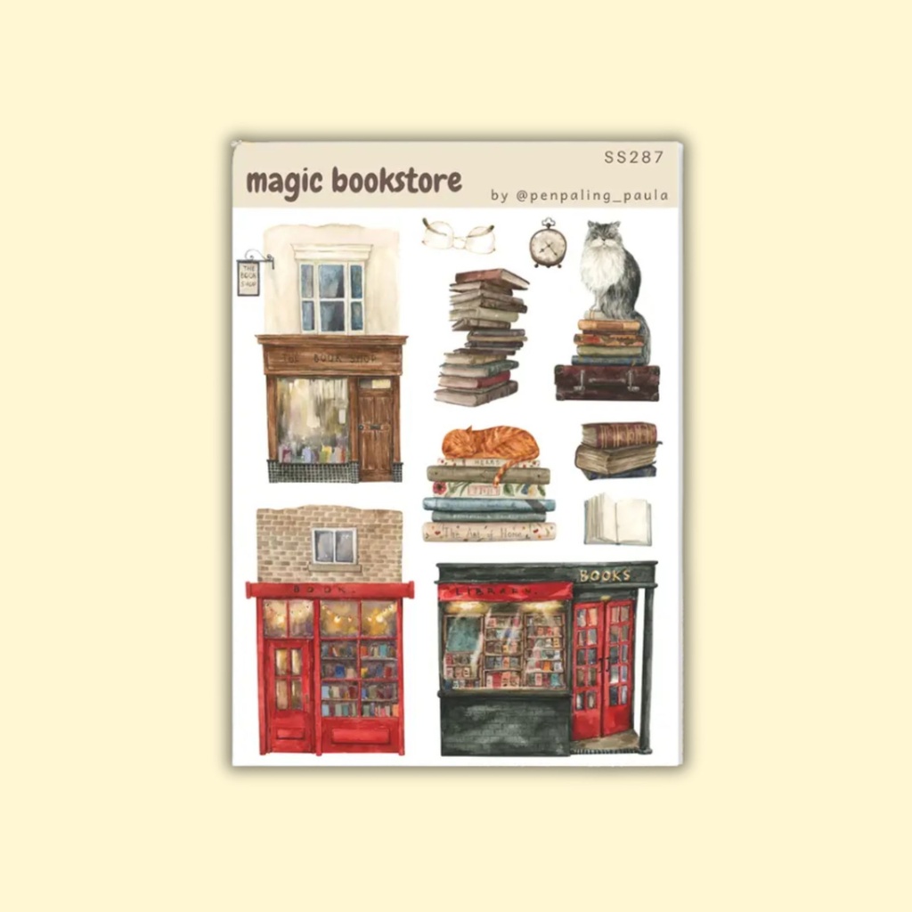 Tarra-arkki Magic Bookstore A6