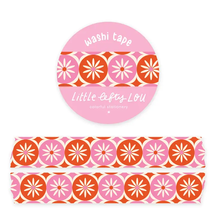 Washiteippi Mid Century Daisy Dots