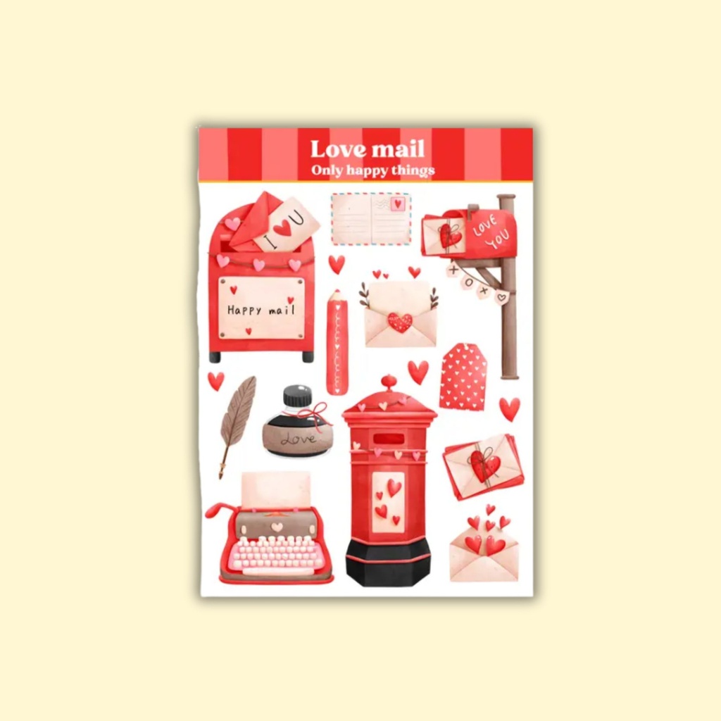 Tarra-arkki Love Mail A6