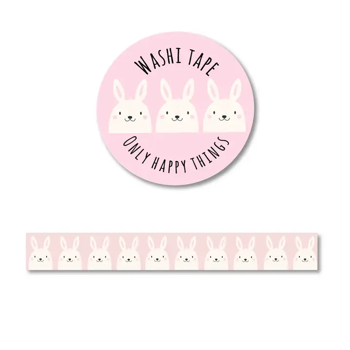 Washiteppi Konijn Roze