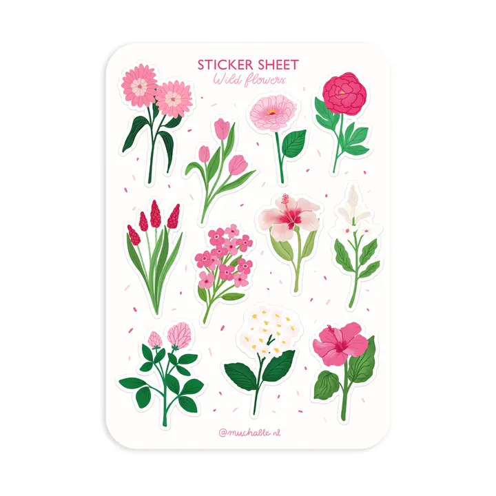 Tarra-arkki Wild Flowers A6