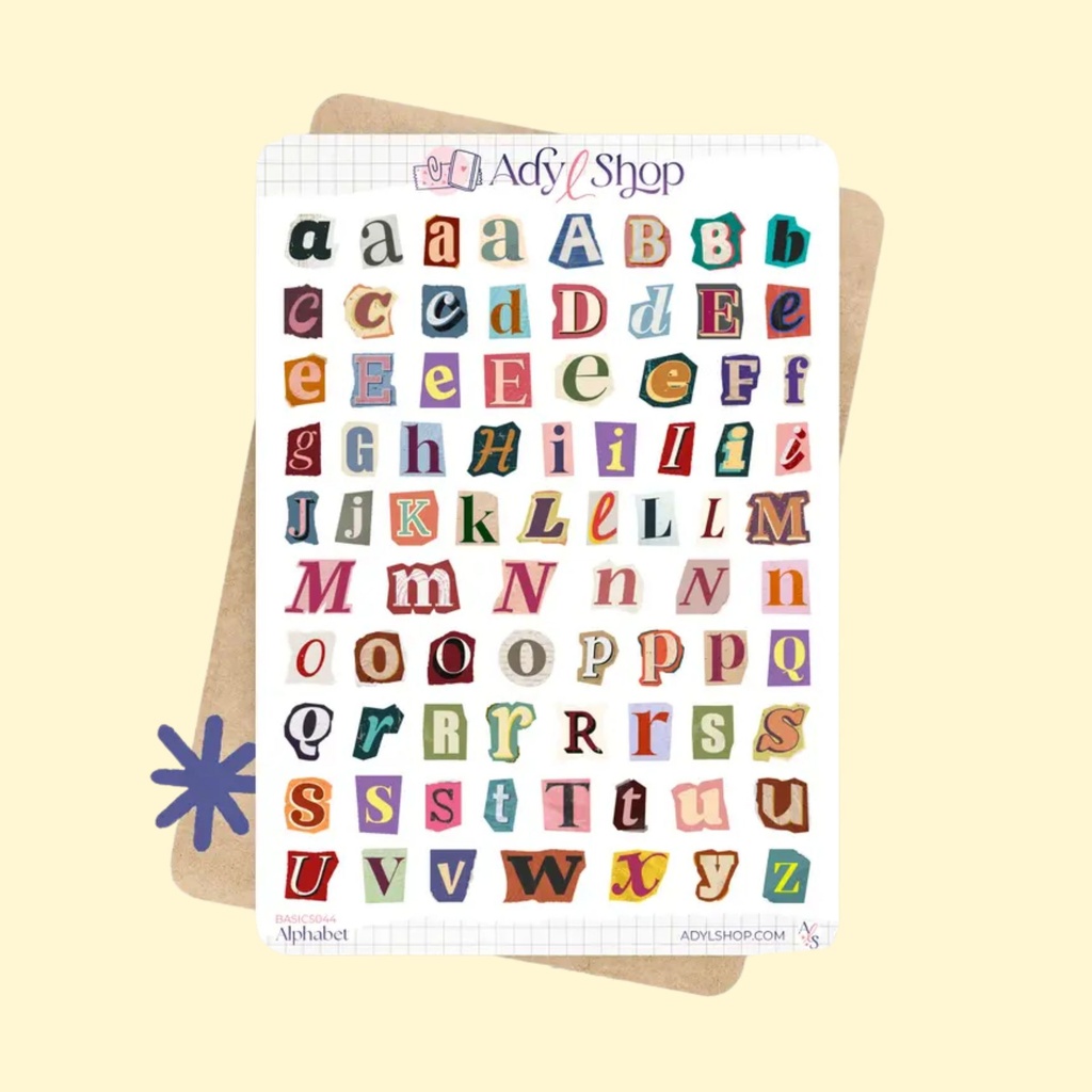 Tarra-arkki Alphabet Magazine A6