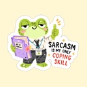 Tarra Sarcasm frog