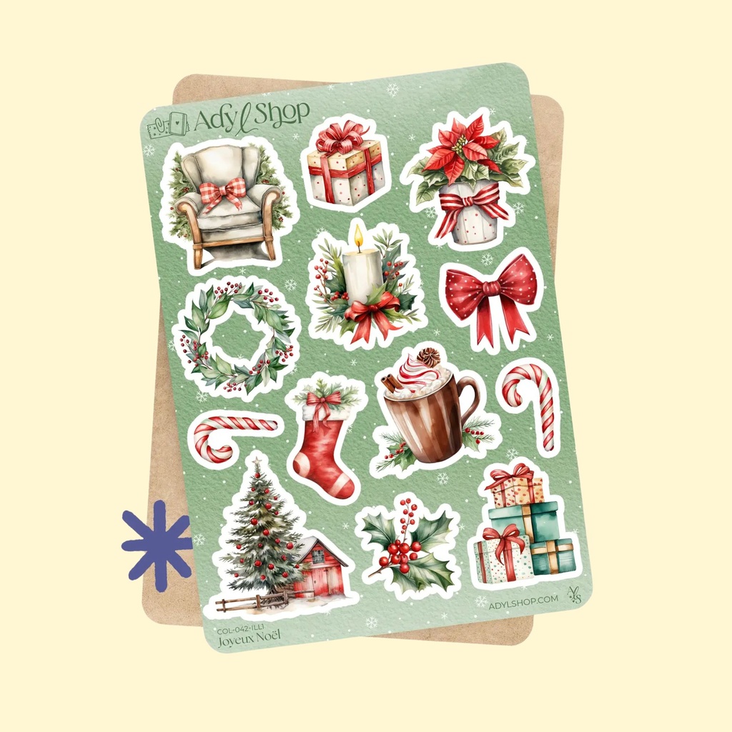 Tarra-arkki Merry Christmas I A6