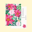 Postikortti Flowers & Ornament