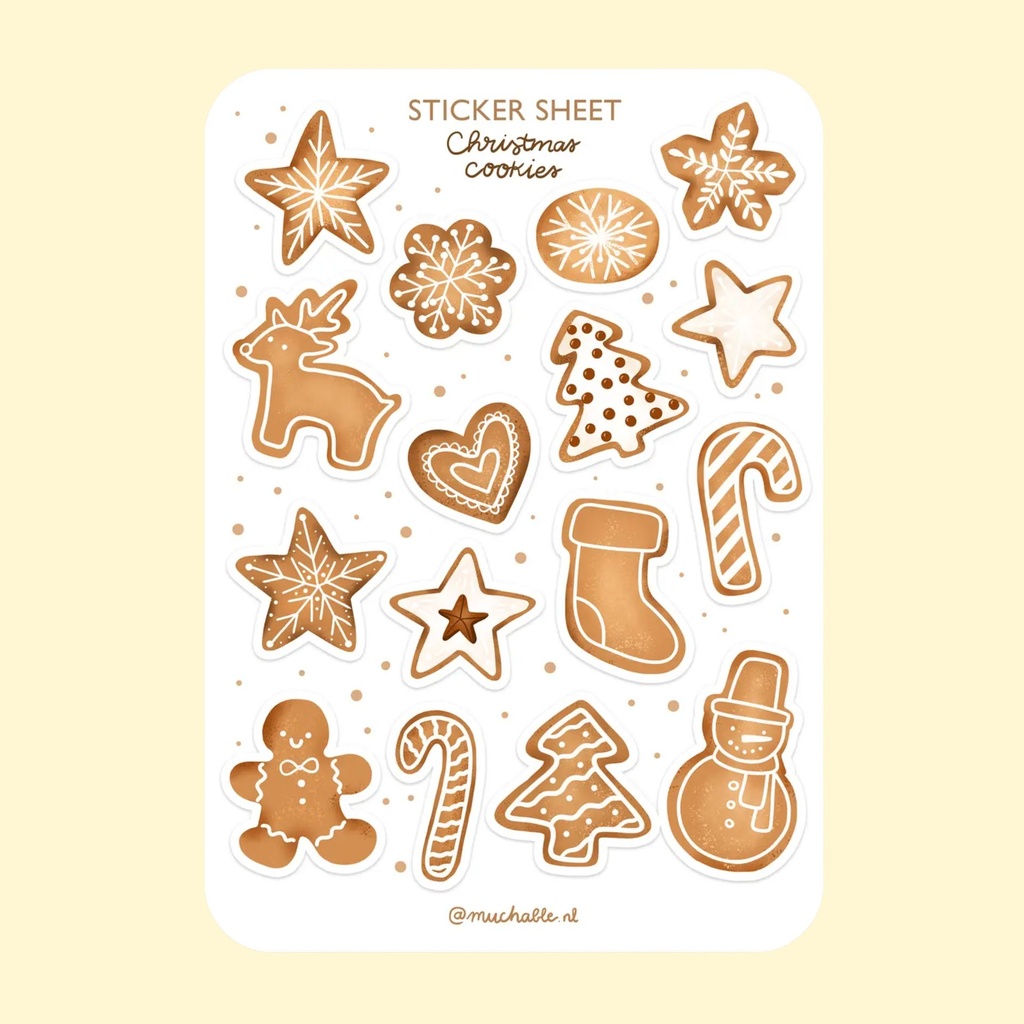 Tarra-arkki Christmas Cookie A6