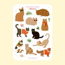 Tarra-arkki Christmas Cats A6