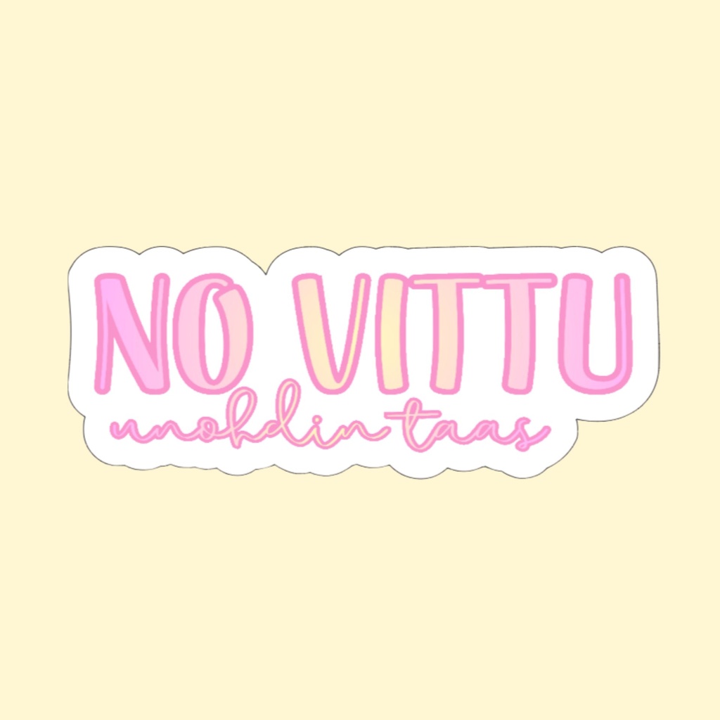 Tarra No vittu unohdin taas