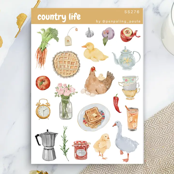 Tarra-arkki Country Life A6