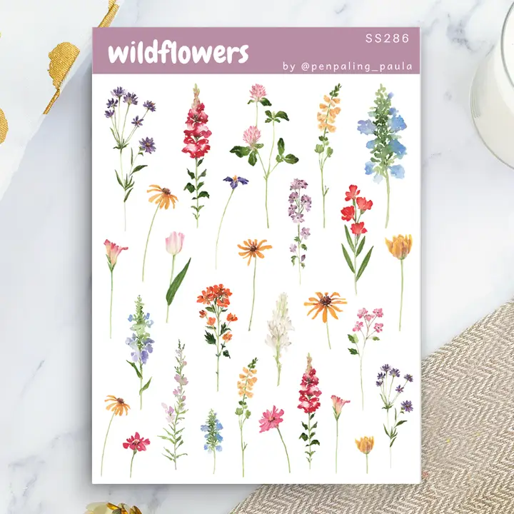Tarra-arkki Wildflowers A6