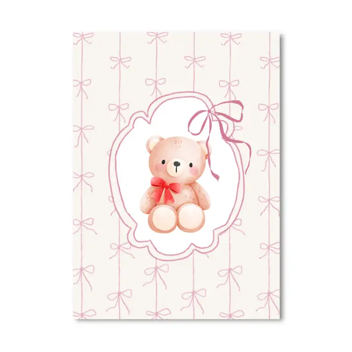 Postikortti Cute Teddy Bear